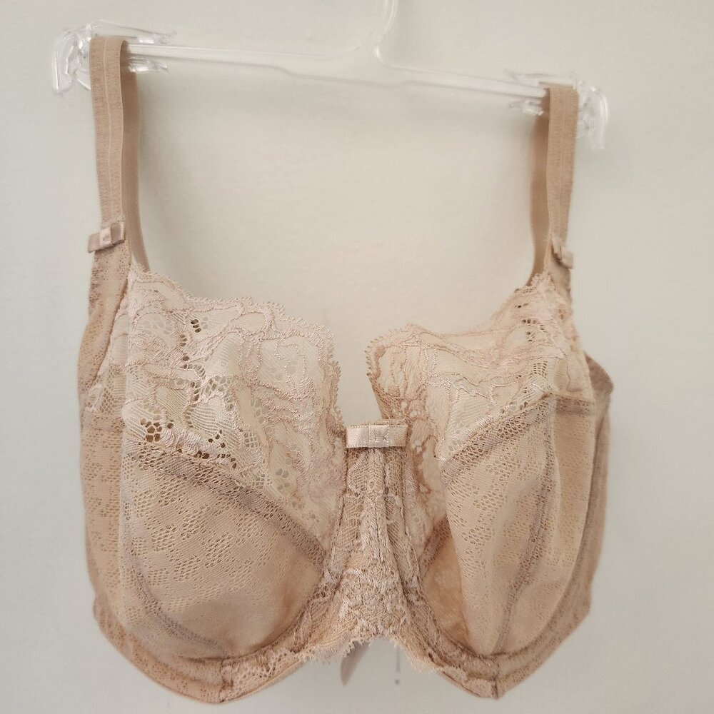 Nude Panache bra SIZE 30F [ DROP DOWN DOES NOT ALLOW FOR THIS SIZE ]